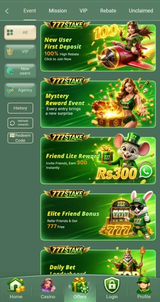 777Stake Game