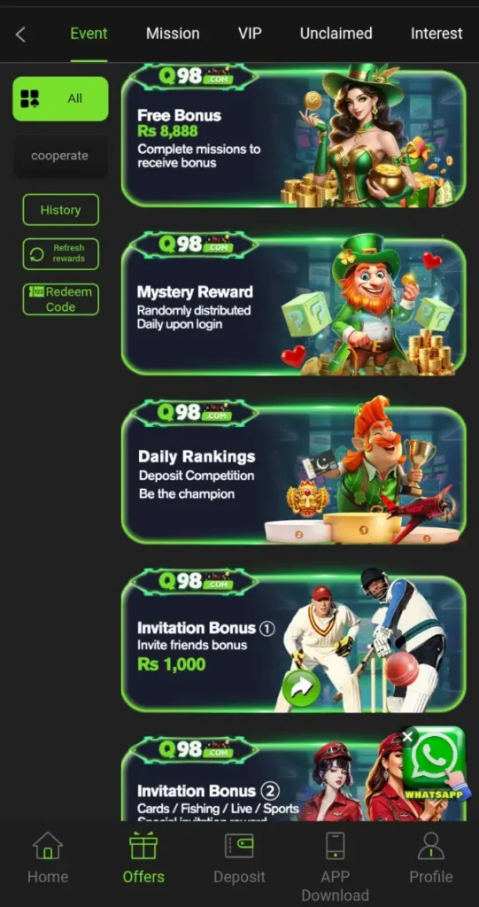 Q98 Game