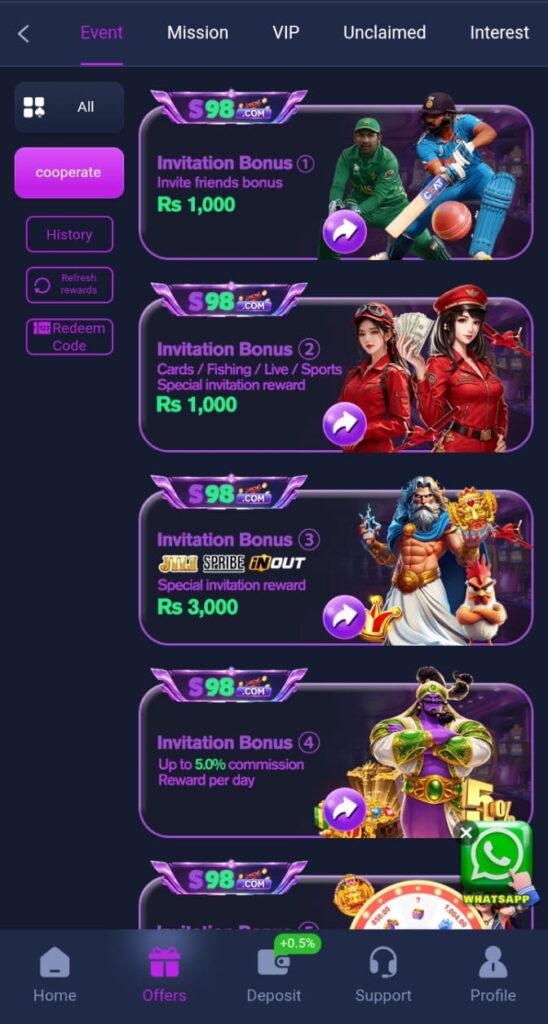 S98 Game
