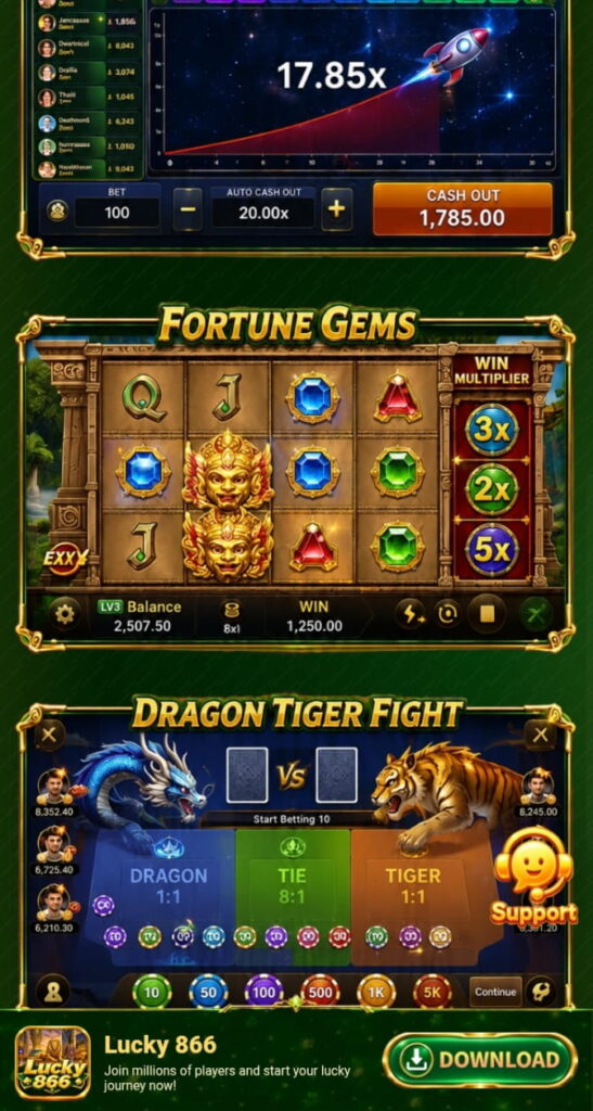 Lucky 866 Game