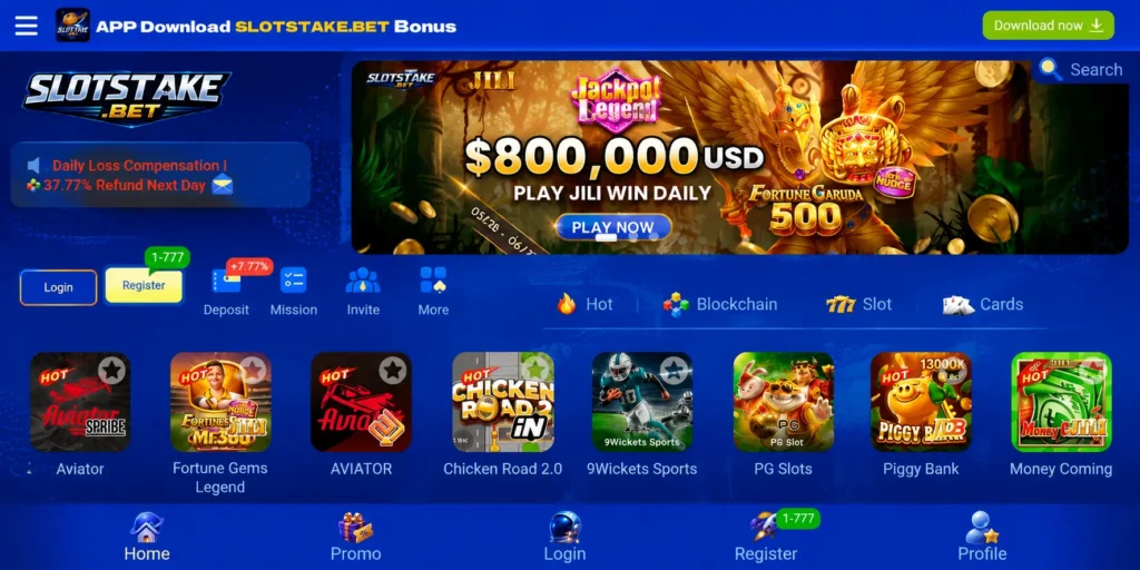 Slotstake Bet Game